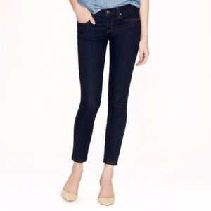 J. Crew Women's Midnight Blue Toothpick Skinny Jeans